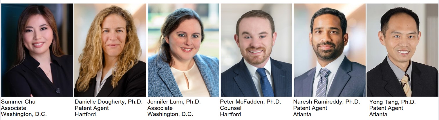 Cantor Colburn Welcomes Six Attorneys and Patent Agent to its Chemical and Biotechnology Practice Groups