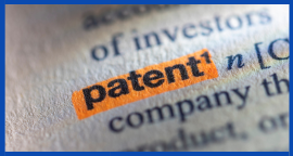 client alert on USPTO fee increases for IDS - graphic of patents