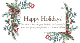 Photo of Happy Holidays from Cantor Colburn